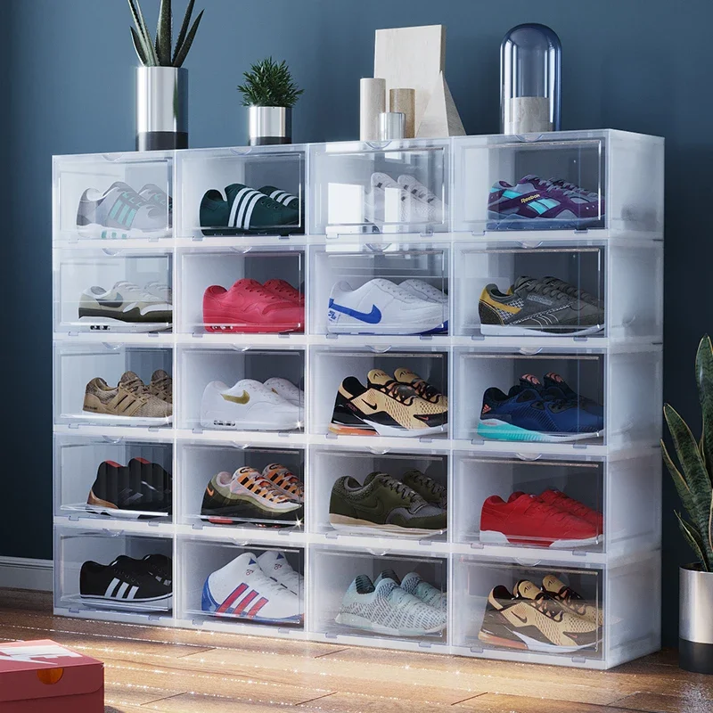 Shoe Box Display - 'Portable Acrylic Plastic Display Sneaker Shoe