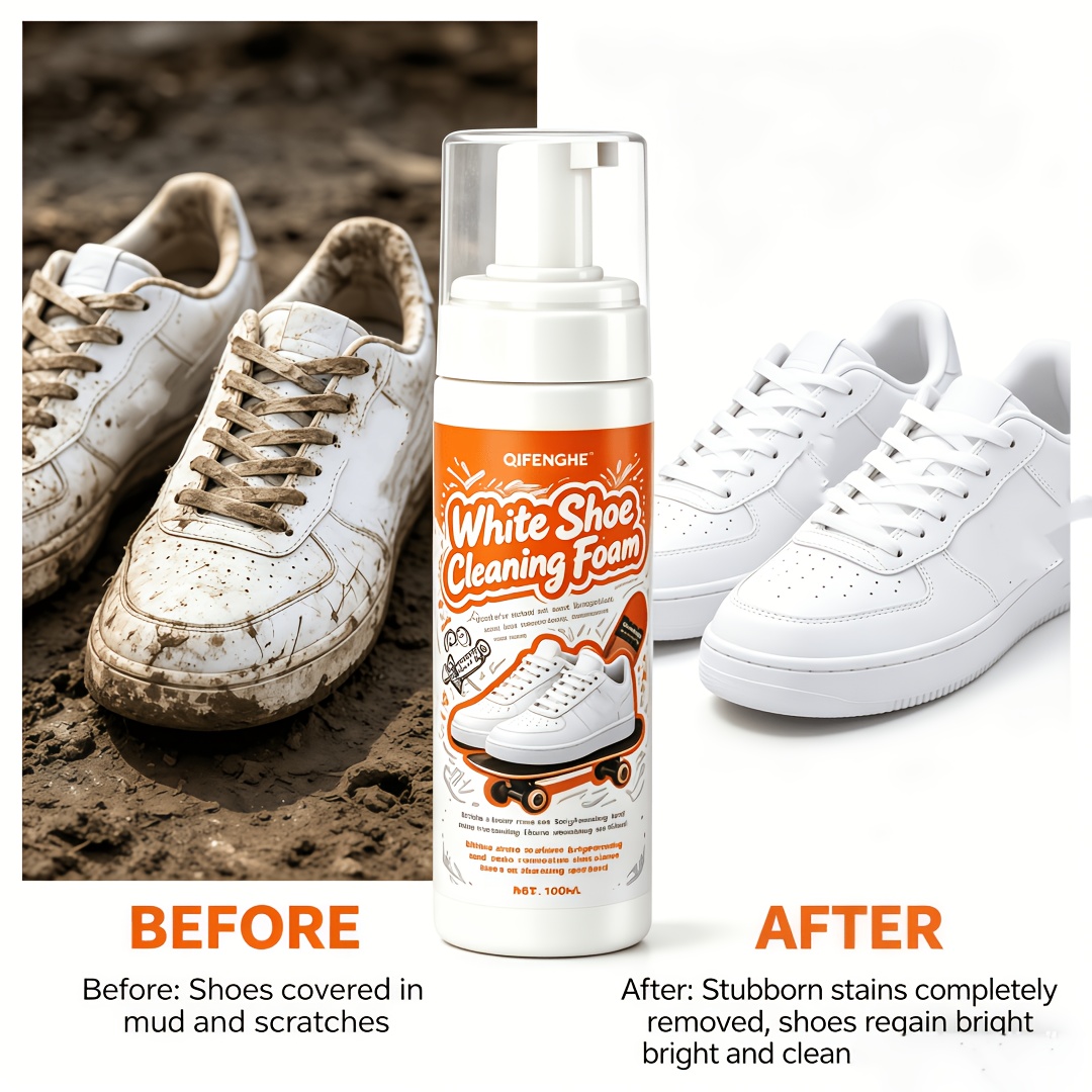 Portable No Rinse White Shoe C - Sneaker Leather Care recension och pris