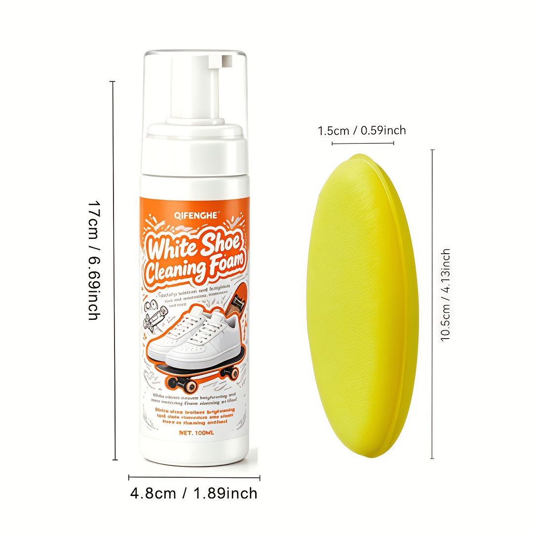 Portable No Rinse White Shoe C - Sneaker Leather Care recension och pris