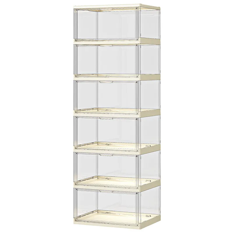 Transparent Acrylic Folding Sh - Shoe Box Display recension och pris