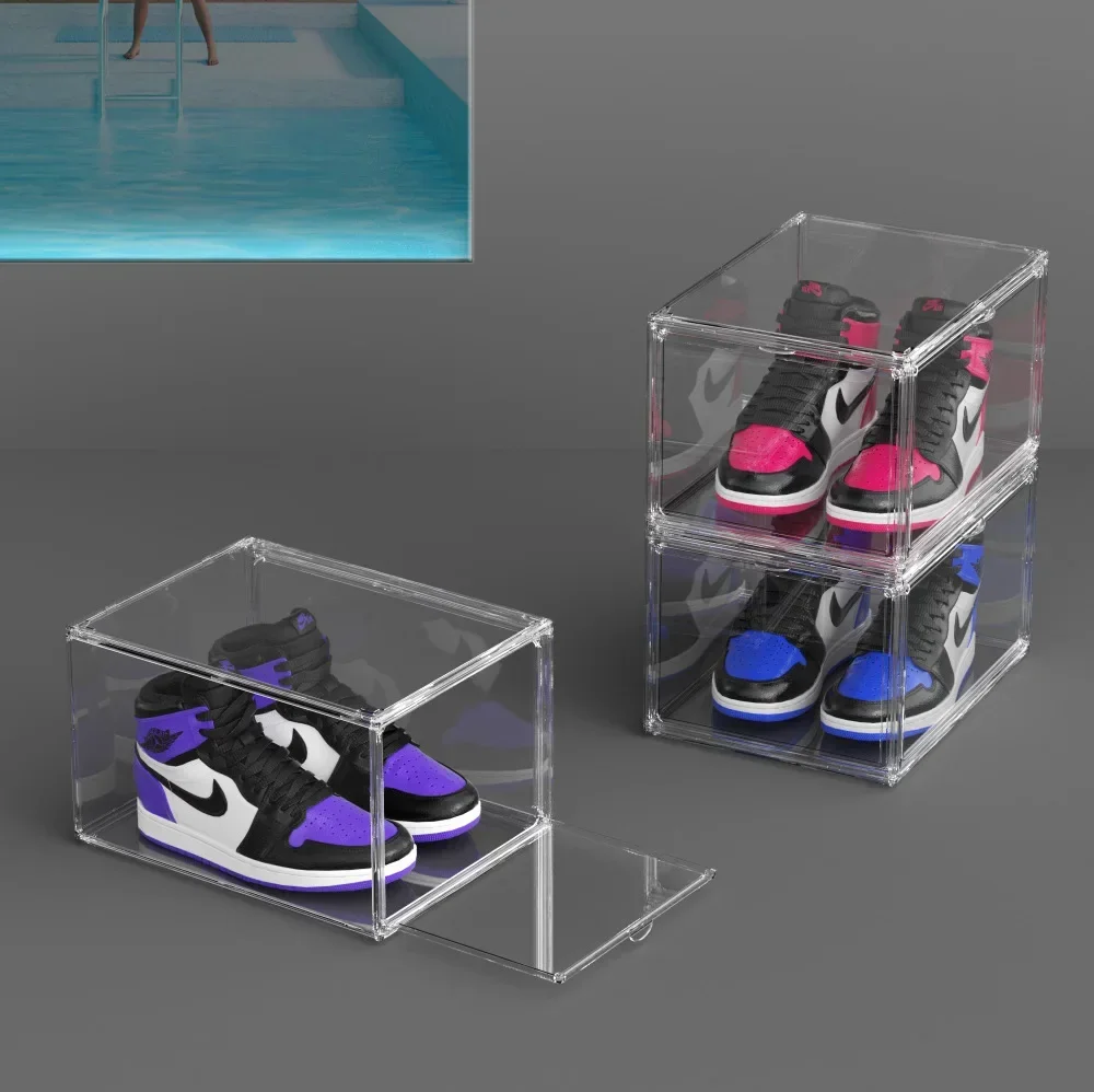 Assembled Double-door Storage  - Shoe Box Display recension och pris