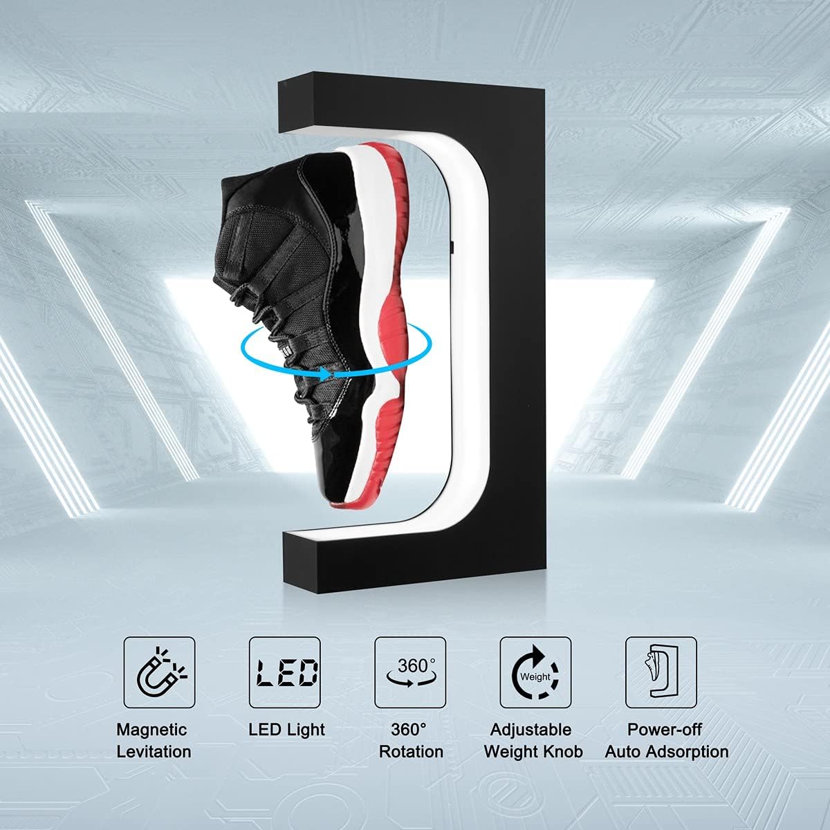 Floating Shoe Display Magnetic - Shoe Box Display recension och pris