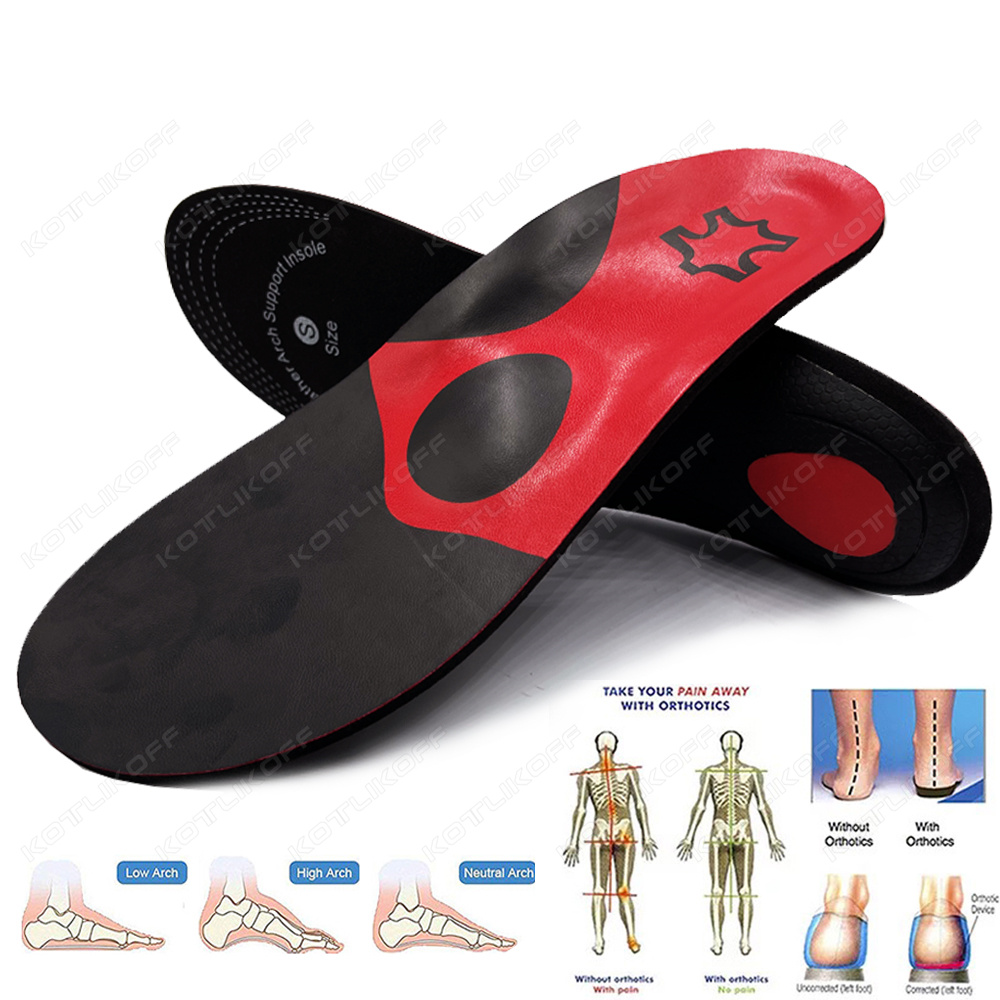 PU Leather Orthopedic Insole O - Sneaker Leather Care recension och pris