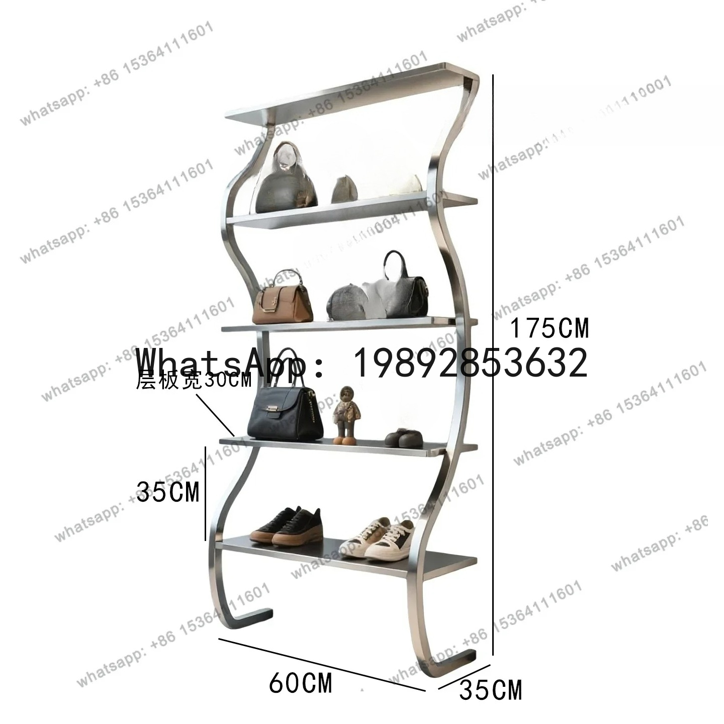CC Clothing Store Display Rack - Shoe Box Display recension och pris
