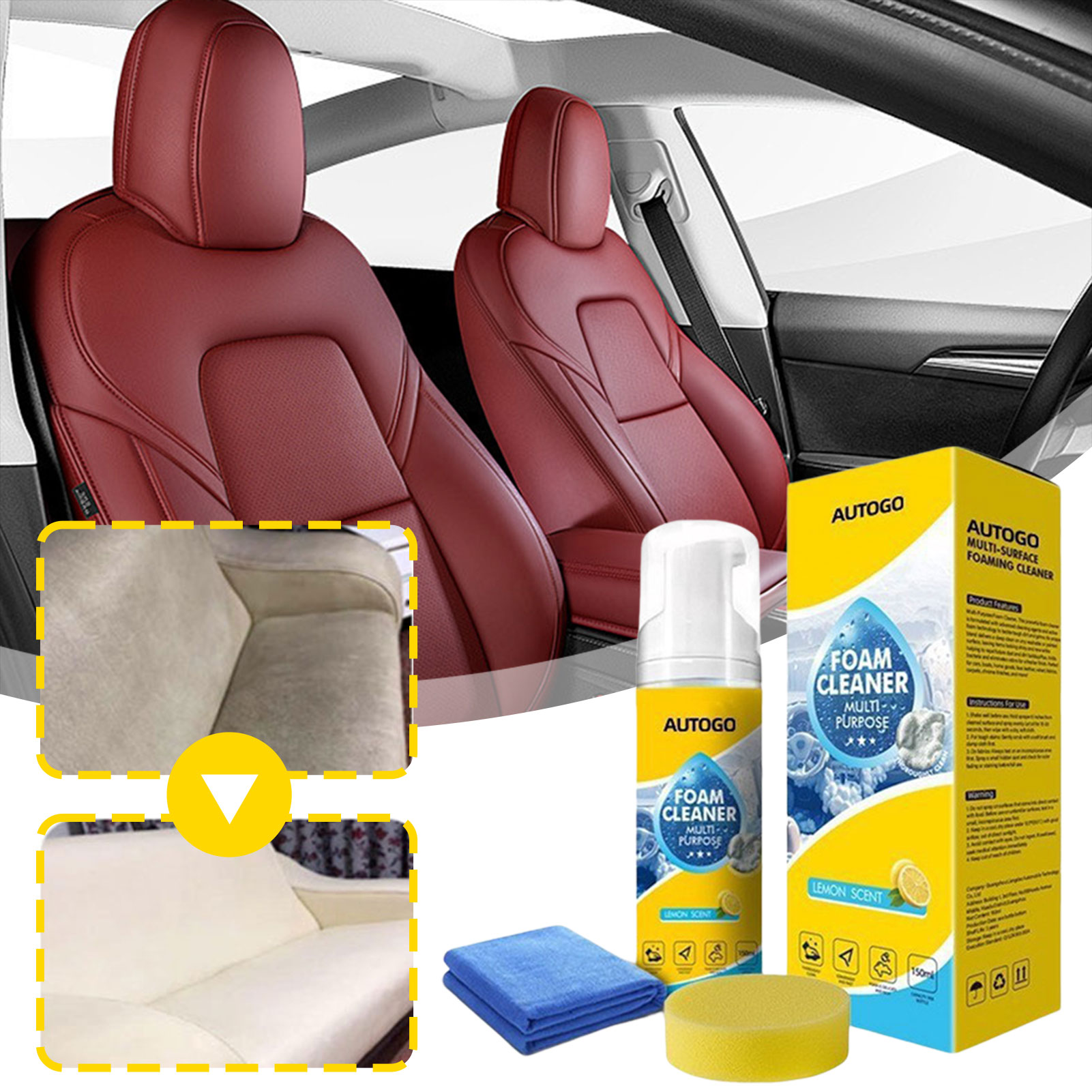 Multipurpose Foam Cleaner For  - Sneaker Leather Care recension och pris