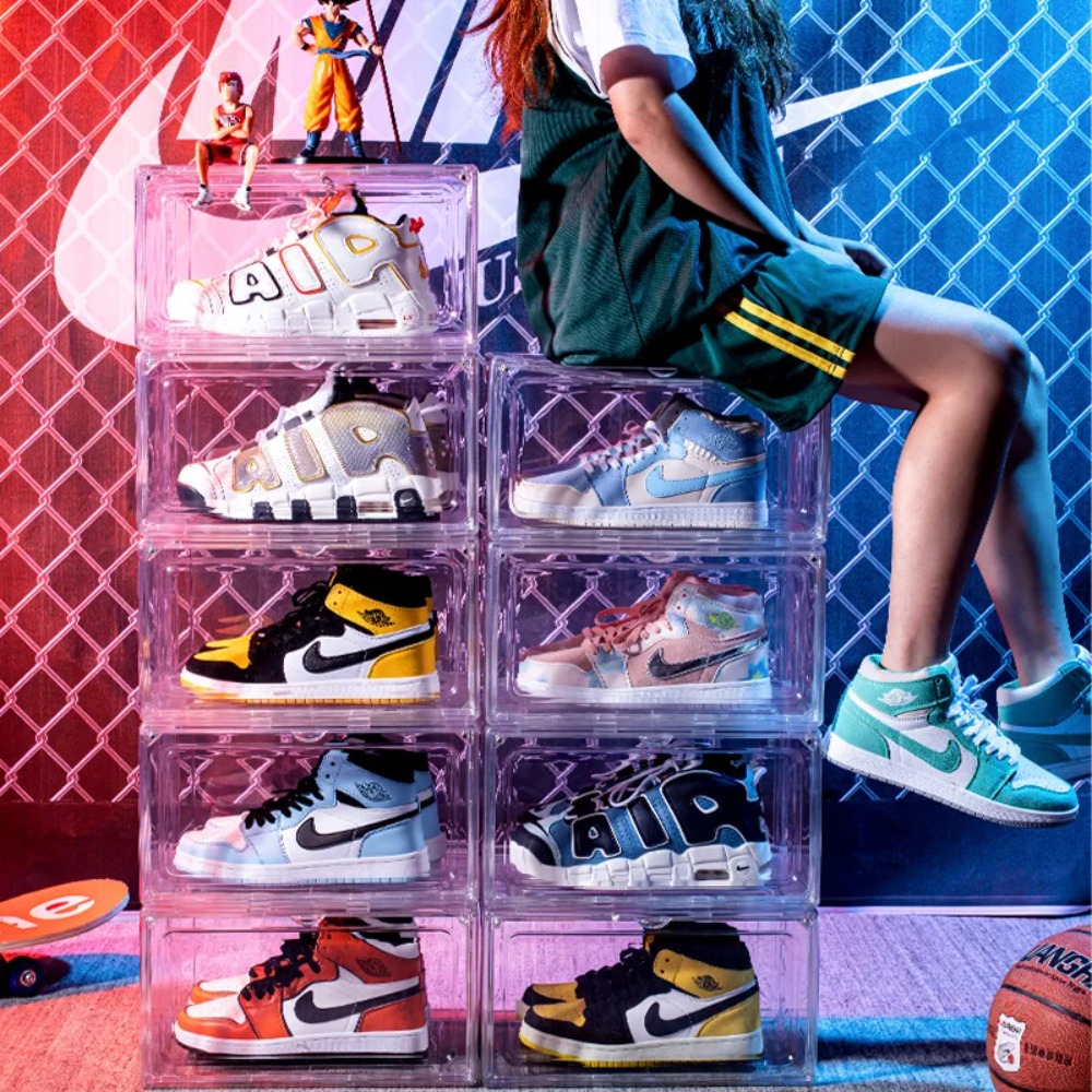 Thickened Transparent Storage  - Shoe Box Display recension och pris