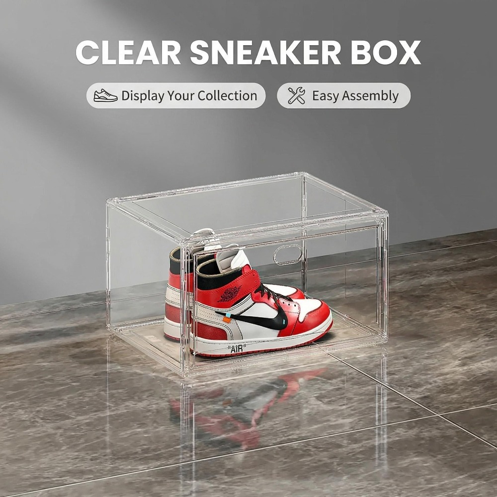 Thickened Transparent Storage  - Shoe Box Display recension och pris