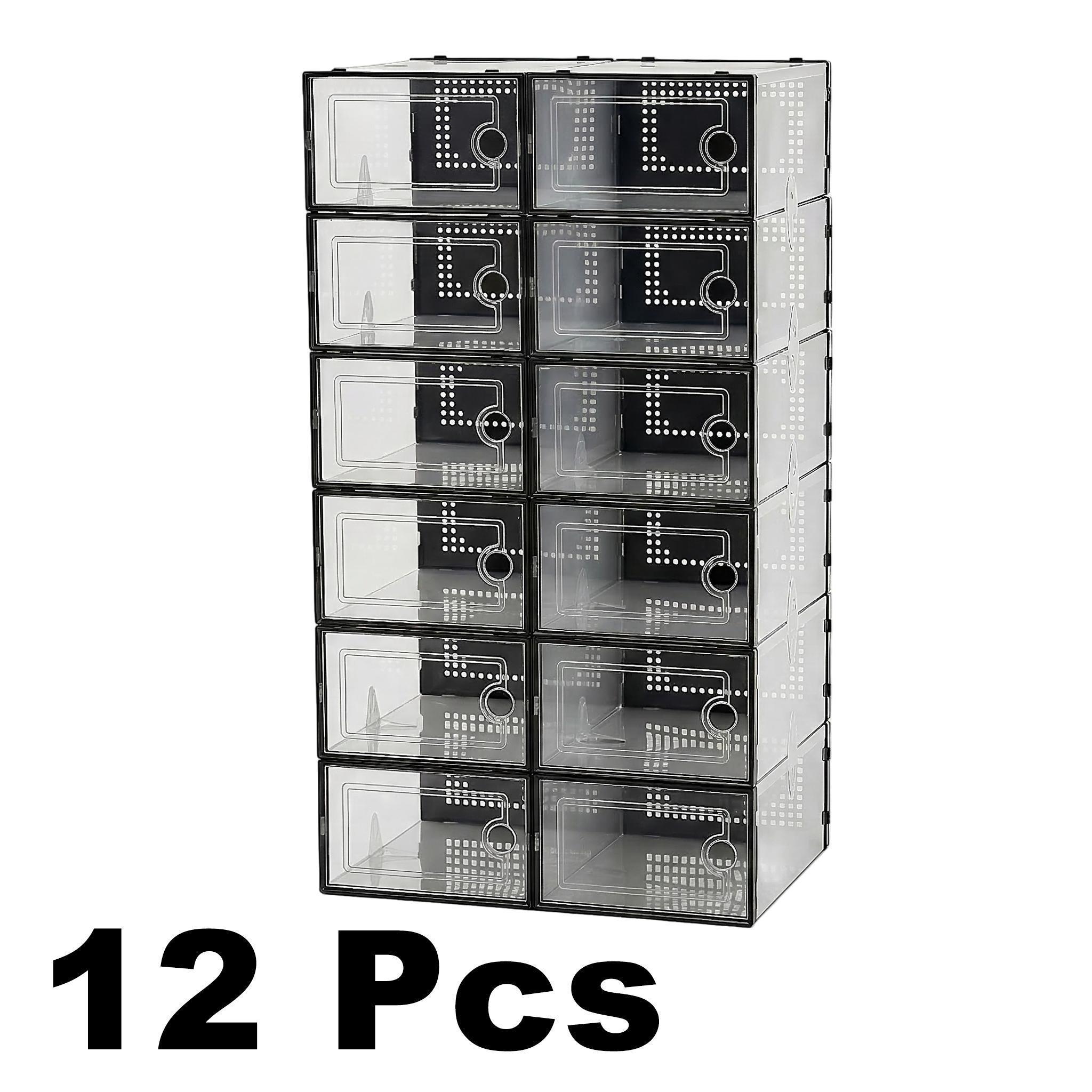 12/24/36 Pcs Extra Large Clear - Shoe Box Display recension och pris