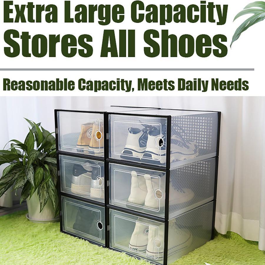 12/24/36 Pcs Extra Large Clear - Shoe Box Display recension och pris