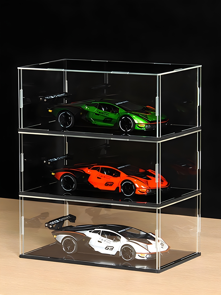 1pc Clear Acrylic Display Case - Shoe Box Display recension och pris