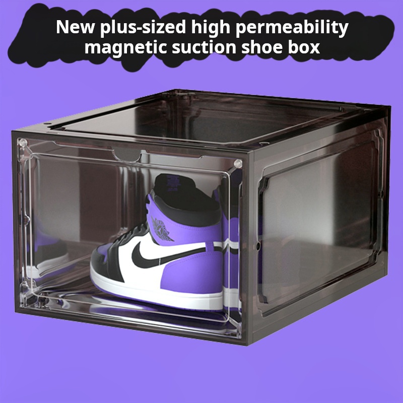 Acrylic shoe box transparent p - Shoe Box Display recension och pris