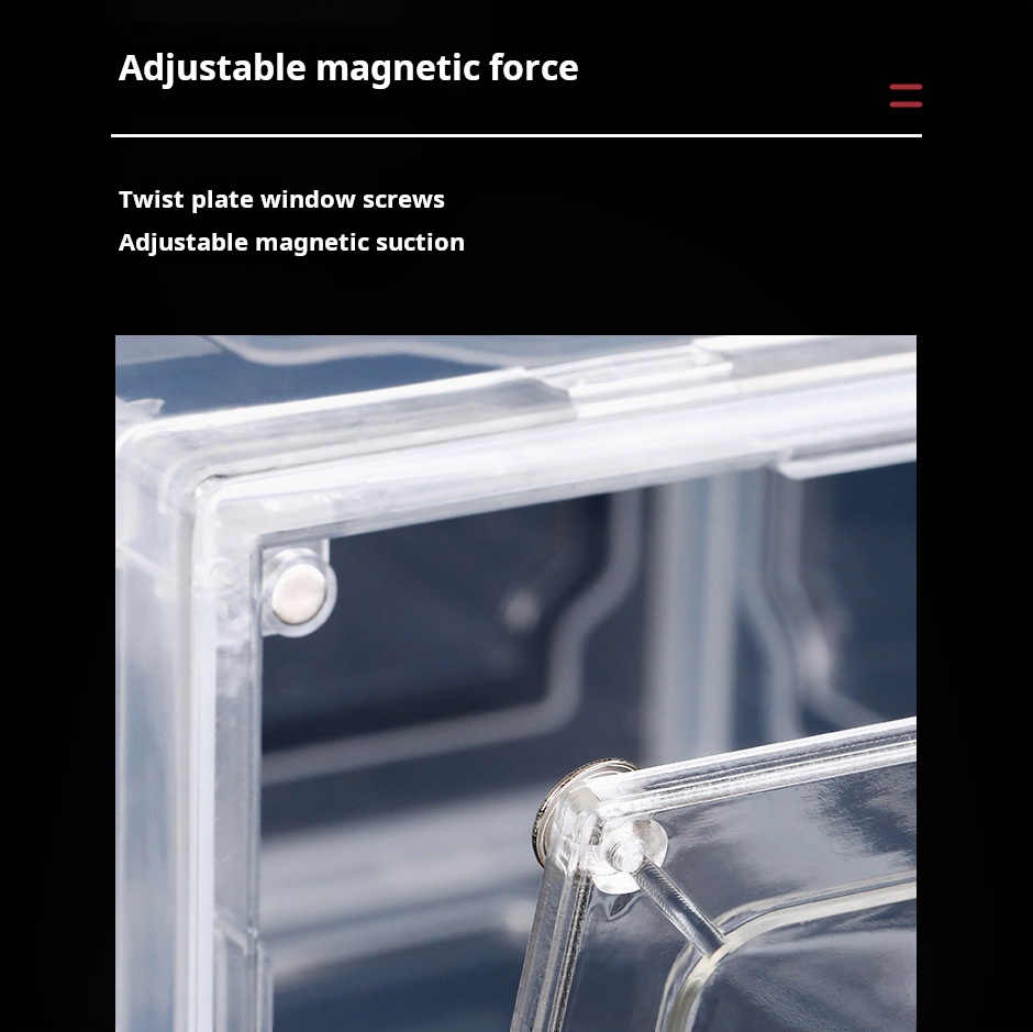 Acrylic shoe box transparent p - Shoe Box Display recension och pris