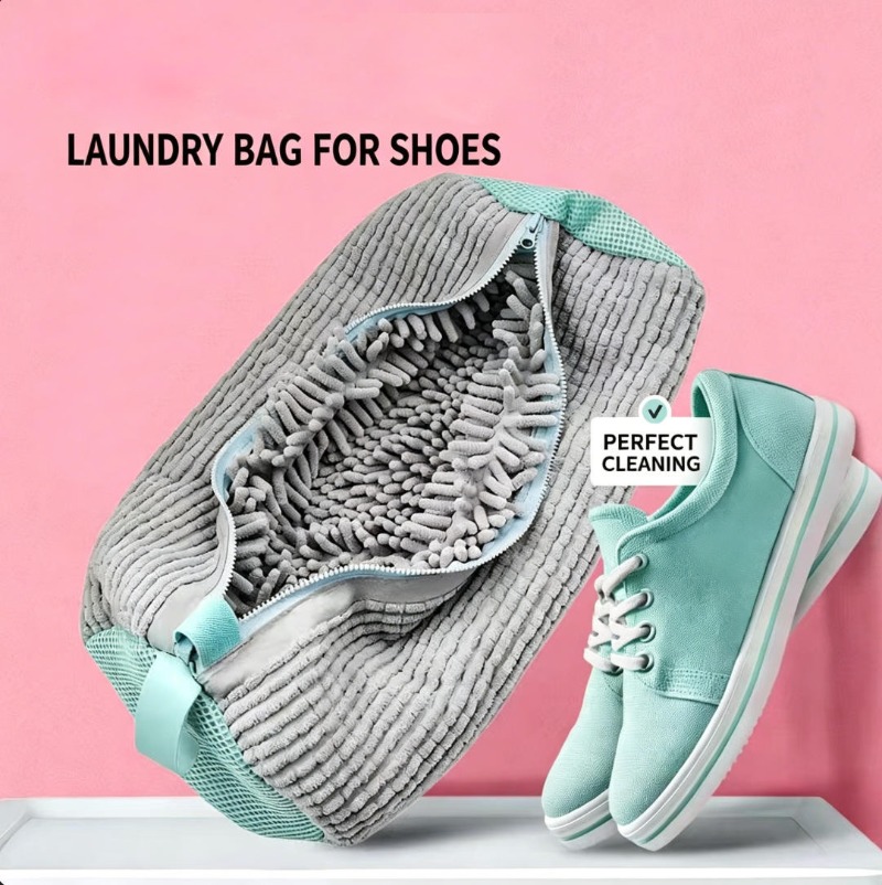New Chenille Shoe Washing Bag, - Sneaker Care Laundry recension och pris